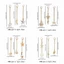QEARY 3 Cái / bộ Sao Biển Bikini Clasp, Mạ Vàng Tôm Hùm Khóa Biển Quyến Rũ Móc Khóa, Phong Cách Boho Hợp Kim Xương Cá Túi Động Vật Mặt Dây Chuyền Kỳ Nghỉ
