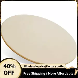 Đá Pizza Đá Nướng Tròn 15 inch Cho Bánh Mì Gốm Pizza Nướng Đá Nấu Ăn Và Nướng BBQ Và Nướng