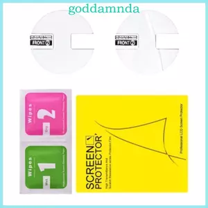 GODD Gói 2 Miếng Dán Bảo Vệ Màn Hình Hydrocolloid Cho Đồng Hồ Thông Minh Nhận Dạng Phim Phục Hồi Cực Mỏng 0 2mm 720P Trong Suốt Agai