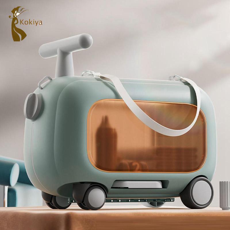 Túi du lịch trẻ em di động với xe đẩy 4 bánh Vali sức chứa lớn cho kỳ nghỉ gia đình và ngày nghỉ cuối tuần