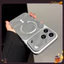 Ốp điện thoại từ hình chữ C sang trọng và giá cả phải chăng với 10 màu cho iPhone 17 / 16 / 15 / 14 / 13 / 12 / 11 (Plus / Pro / Max), chống vân tay, tùy chọn màu macaron sóng nước.