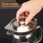 Bình Dầu Thủy Tinh Nhíp Có Nắp Và Lọc 1L / 1.5L - Dung Tích Lớn, Thủy Tinh Borosilicate Bền Đẹp, Nồi Lọc Dầu Dễ Dàng Vệ Sinh Bình Chứa Đồ Cho Nhà Bếp VN