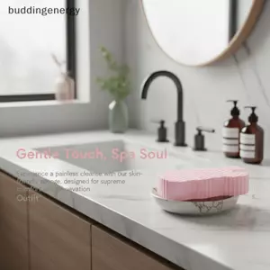 {BUDDI} Tẩy tế bào chết Magic Rub Mud Bath Sponge Brush Máy chà sàn không đau cho người lớn Công cụ rửa toàn thân tắm làm sạch sâu {buddingenergy}