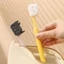 4 Cái / bộ Bàn Chải Đánh Răng Mặt Mèo Dễ Thương Bảo Vệ Đầu Mũ Chống Bụi Có Thể Tái Sử Dụng