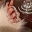 AqToCna Gypsophila Mở Full Kim Cương Lấp Lánh Vòng Tay Dành Cho Người Phụ Nữ Dự Tiệc Phụ Kiện Trang Sức Quà Tặng AqToCna