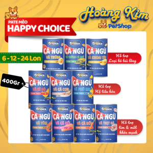 PATE HAPPY CHOICE - PATE DẠNG THẠCH HỖ TRỢ CHỨC NĂNG CHO MÈO MỌI LỨA TUỔI