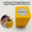 Hộp bẻ lưỡi dao đa năng, vừa bẻ vừa đựng lưỡi dao cũ Bẻ lưỡi dao, Đựng mảnh dao đã qua sử dụng
