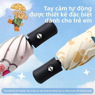 Ô dù trẻ em Gấp tự động Tấm che nắng chống tia cực tím Tấm che nắng mở và đóng bằng một cú nhấp chuột Ô che nắng dành cho học sinh