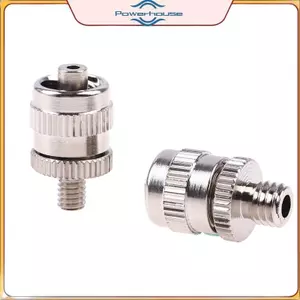 POWER M4 M5 M6 M8 Vít Ren Niel Mạ Đồng Kim Loại Luer Lo Adapter.