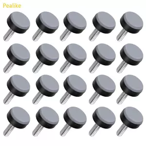 Pealike 20 Chiếc Đồ Nội Thất Chân Thanh Trượt Miếng Lót M6 Chủ Đề Sàn Bảo Vệ Vít Trên Miếng Lót Chân