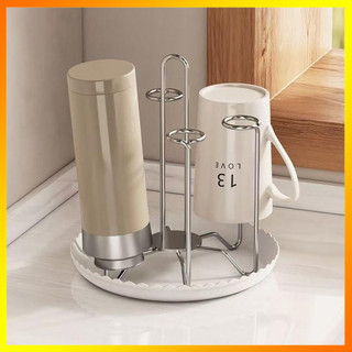 Thép không gỉ Mặt Bàn Cốc Tổ Chức Chắc Chắn Thép Không Gỉ Giá Đỡ Cốc Nhỏ Gọn Thoát Nước Uống Kính Giá Cho Trà Bàn Ăn Khu Vực Thức Ăn