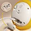 EDIWANY Đồ chơi cá voi nhỏ, Cảm biến phát sáng Đồ chơi tắm trẻ em, Đèn nổi sạc USB Đồ chơi phun nước Bể bơi