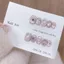 Ảo Có Thể Tháo Rời Vương Quốc Handmade Móng Tay Có Thể Đeo Tùy Chỉnh Cao Cấp Bóng Thủy Tinh Ngắn Miếng Dán Mắt Mèo Miếng Dán Móng Tay