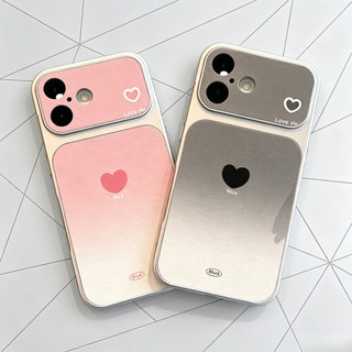 Ốp Lưng Tương Thích Cho IPhone 15 17 11 16 13 12 14 Pro Max 17 Air 14 Plus Thời Trang Chuyển Đổi Trái Tim Instant Sticker Case