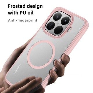 Dành Cho Xiaomi17T Pro Vỏ Cho Xiaomi 17T Pro 17TPro 1 7 17 T Pro Xiaomi17TPro Ốp Lưng TPU Trong Suốt Vỏ Điện Thoại Acrylic Từ Tính Với Áo Giáp Sạc Không Dây Ốp Lưng Chống Sốc
