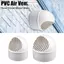 Lỗ thông gió ITRUMPET, Thông gió ống nhựa PVC nửa hình cầu, Trần treo tường ổ cắm ống gia đình