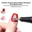 HFSHY Vonfram Mũi Khoan Móng Tay 1 Đầu Tròn Bền Để Loại Bỏ Acrylic Gel Thích Hợp Cho Salon Làm Móng Chân VN