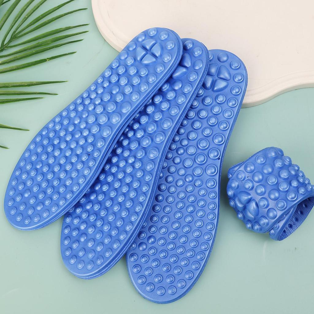 1 / 3 / 5 Đôi - Giày Massage 5D Đế Full Palm Acupoint Massage Bàn Chân Nam Nữ Sức Khỏe Giảm Mệt Mỏi Chân Thể Thao Mềm Đế Thường Ngày