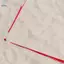 Bộ dây chuyền và mỏ neo bóng chuyền bãi biển Bộ đánh dấu tòa án 800cm Dây Nylon màu đỏ cho bóng chuyền và cầu lông cát ngoài trời