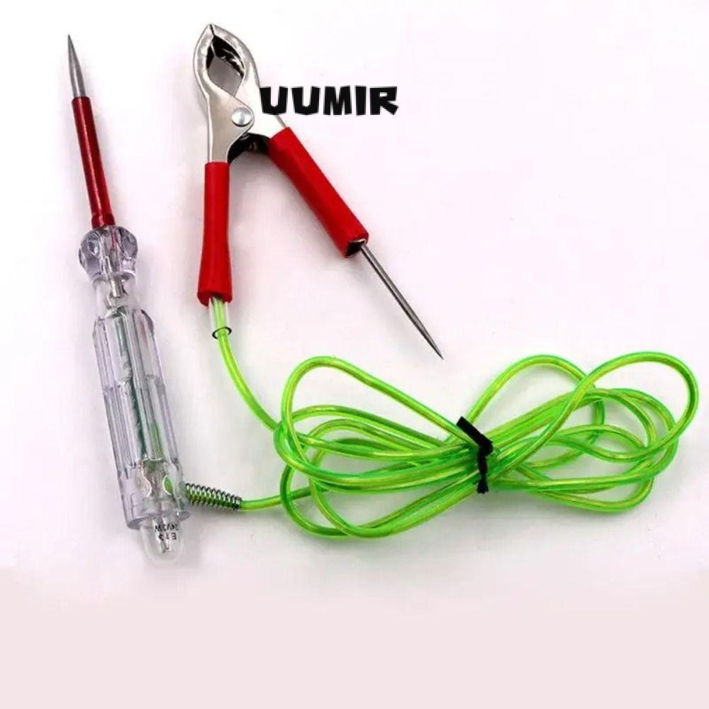 Bút thử điện UUMIR, Bút thử dòng 6V 12V 24V Bút thử ô tô, Công cụ bảo trì đặc biệt đa chức năng Màn hình kỹ thuật số Máy kiểm tra mạch điện áp ô tô