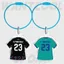 2026 World Cup Argentina Messidi Maria Jersey Móc khóa Acrylic Sáng tạo Hàng hóa bóng đá 5.29