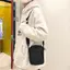 BeautifulHomeA Nhỏ Gọn Unisex Màu Trơn Túi Đeo Ngang Nữ Đeo Vai Túi Xách Nam Ví Nhỏ Ý Tưởng Đi Biển Và Mua Sắm VN