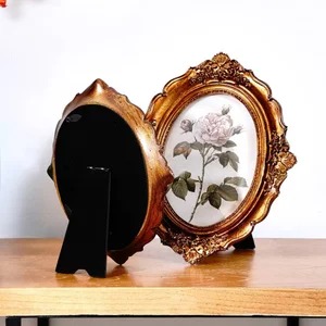 Thiết kế Baroque Khung đồng cổ điển Trang trí nội thất thủ công Hoàn thiện cho văn phòng