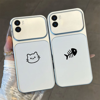 Ốp Lưng PBZZ Cho Redmi 15C 15 5G REDMI A5 4G poco c71 C85 Vỏ Điện Thoại Lo Âu Vỏ Mềm Silicon Chống Sốc Thiết Kế Mới Thẩm Mỹ Người Yêu Mèo Dễ Thương Cho Bé Gái DSCYGT3