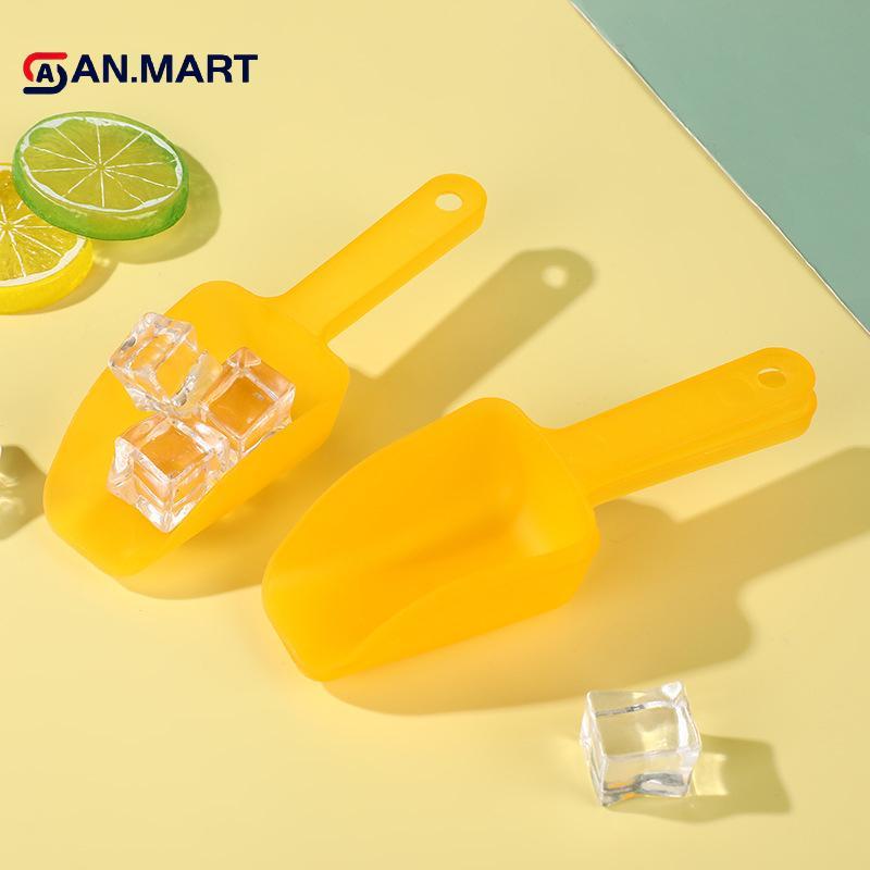 AN.MART Nhựa Xẻng Bột Thực Phẩm Kẹo Kem Muỗng Tráng Miệng Xẻng Cơm Nhà Bếp Mờ Thiên Đa Năng Xẻng Đá VN