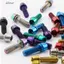 DELMER 6 Cái / bộ Tay Cầm Xe Đạp Trong Bu Lông, Vít Tay Lái Xe Đạp Mạ Titan, Bu Lông Thân Xe Đạp Sửa Bu Lông Nhiều Màu Sắc M5 * 17MM Vít Thân Xe Đạp Gấp