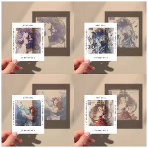 Phim Ngược Cá Tính Thứ Năm Joseph Người Cá Cô Gái Thẻ Trong Suốt Chiếu Phim Polaroid Slideshow Tặng 6.2