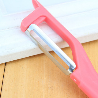 Dụng cụ gọt vỏ trái cây bằng nhựa màu 301 Máy bào trái cây 1 Yuan Cửa hàng bách hóa LKNV