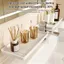 YICA Trên Kệ Bồn Rửa, Kệ Đựng Đồ Phòng Tắm Không Khoan Bằng Thép Carbon, Kệ Đựng Đồ Trang Trí Phòng Tắm Tiết Kiệm Không Gian Cho Nhà Bếp & Phòng Tắm