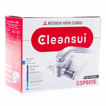 [ xả hàng trưng bày]Máy lọc nước gắn vòi Cleansui EF102 - Sản xuất tại Nhật Bản-Cảnh báo thay lõi-Công suất lọc 900 lít
