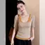 Design Sense Niche Stitching Áo thun ngắn tay hai mảnh giả dành cho nữ mùa hè Phong cách mỏng Tính khí đẹp u @ -