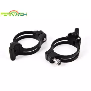 1 Kẹp chuyển đổi phanh đĩa Derailleur phía trước nhẹ 31.8 / 34.9mm [MỚI]