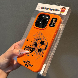 Lưới Bóng Đá Thích Hợp Cho iPhone 11 Pro Max 15 Pro XS Max 17 ProMax 12 Pro Max 14 Pro 7 Plus 13 Pro Vỏ Họa Tiết Da Giả Chống Mài Mờ