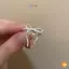 2 Chiếc Nhẫn Nơ Thời Trang Cho Nữ Bé Gái Ngọt Ngào Dễ Thương Hình Học Nơ Mở Nhẫn Có Thể Điều Chỉnh Tiệc Cưới Trang Sức Quà Tặng Mới