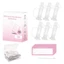 Bộ 6 Hộp Đựng Sữa Mẹ Silicon 3Ml Mỗi Hộp Để An Toàn Cho Trẻ Sơ Sinh Ăn Và Bảo Quản Sữa Tắm Vệ Sinh