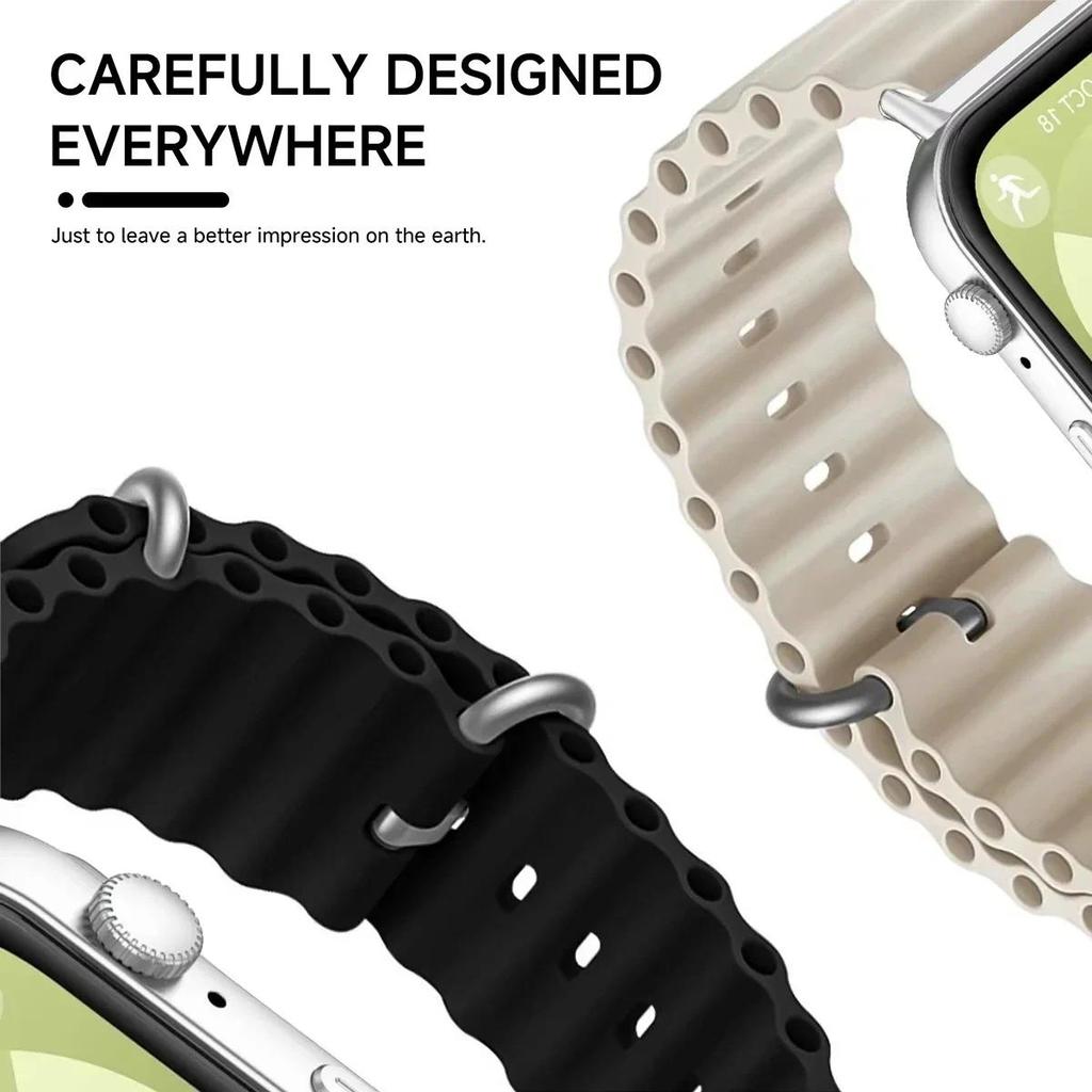 Dây đeo thể thao silicon cho Huawei Watch Fit 5Pro / Fit 4Pro / Fit 5 / 4 / 3 dây đeo đồng hồ đeo tay
