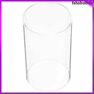 Kính trong suốt Lampshade Bồn giữ nến Trang trí Ống xi lanh có thể tháo rời cho nến