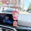 HelloKitty Xe Mặt Dây Chuyền Dễ Thương Hello Kitty Xe Móc Treo Trang Trí Xe Hơi kt Mèo Trang Trí Nội Thất Ô Tô Quà Tặng 26.3.22