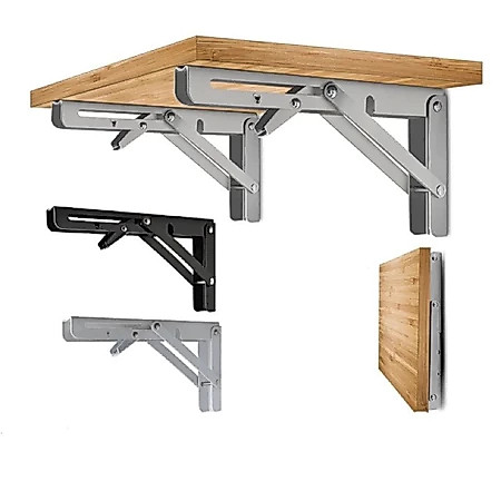 Lề Gập Inox Thông Minh, Ke Đỡ Gập Chịu Lực , Ke Góc Gập, Giá Đỡ Bản Lề