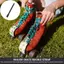 ZK Đen Nylon Hình Chữ T 230MM Nội Tuyến Trượt Boot Khóa Dây Đeo Con Lăn Giày Trượt Phụ Kiện VN