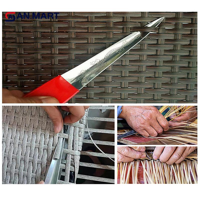 AN.MART Đặc Biệt Pry Cho Mây DIY Đồ Nội Thất Mây Work de Dao Dụng Cụ Dệt Kim VN