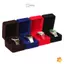 Hộp Đồng Hồ Thời Trang Nhung Góc Tròn Đồng Hồ Thông Minh Clo Bảo Quản Phụ Kiện Trang Sức Hộp Ngủ Kinh Doanh Mới