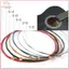 THÊM Một Bộ 6 Dây Màu Sắc Cầu Vồng Nhiều Màu Sắc Cho Đàn Guitar Acoustic Phụ Kiện BSS