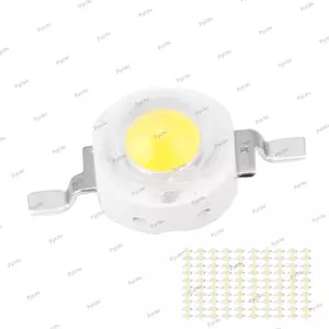 PYCOU 100 Hạt LED Công Suất Cao, Chip LED Công Suất Cao 110LM / W 3W SMD, Nhôm Dễ Dàng DIY Đèn Chiếu Sáng Đèn Downlight