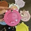 Túi PYCOU Ita, Bảo vệ huy hiệu hình con mèo dễ thương, Phụ kiện túi lưu trữ 58mm thời trang