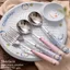 Bộ nĩa thìa Doremon, thìa inox bằng gốm sứ Hello Kitty Bộ đồ ăn học sinh Siêu dễ thương Siêu dễ thương 6.8